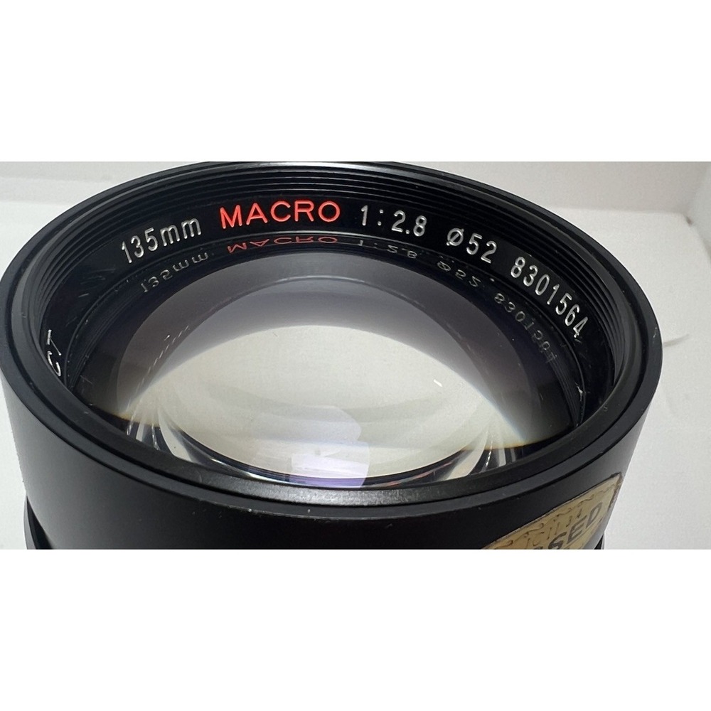 8301564 135mm f/2.8 MACRO 1:5 Minolta MD Mount Manual‎ Focus Lens Ø52mm Kalimar - Picture 8 of 8